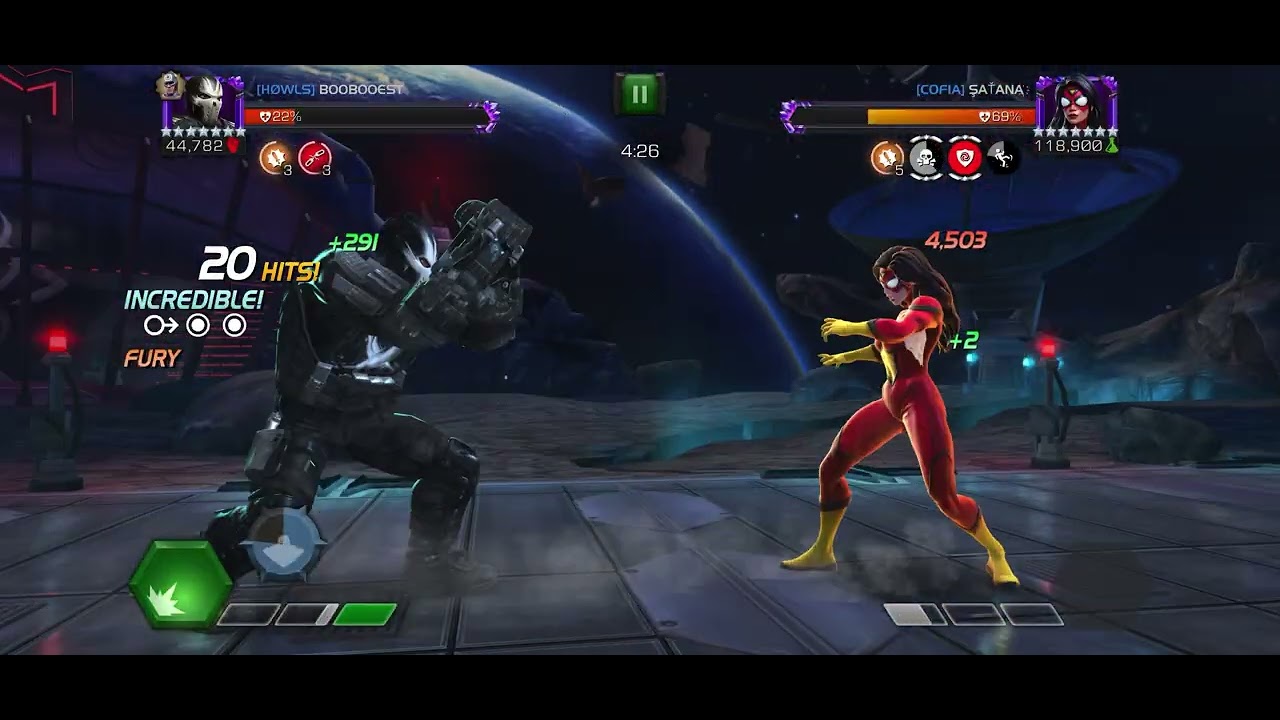 Practicing XBones against N44 SpiderWoman