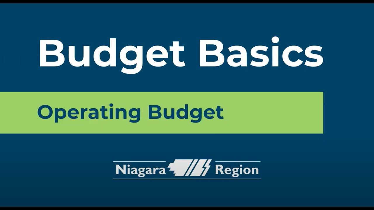 Budget Basics - Understanding the Operating Budget