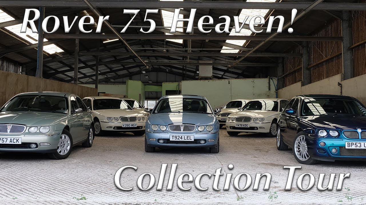 The ULTIMATE Rover 75 Collection Tour - In-depth - Launch Car, PPD, MG ZT V8 and More!