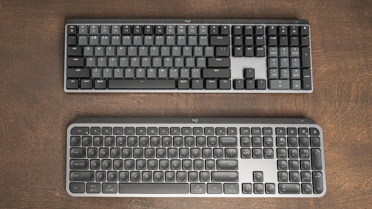 Logitech MX Mechanical против MX Keys S: сравнение флагманских клавиатур Logi с цифровой панелью