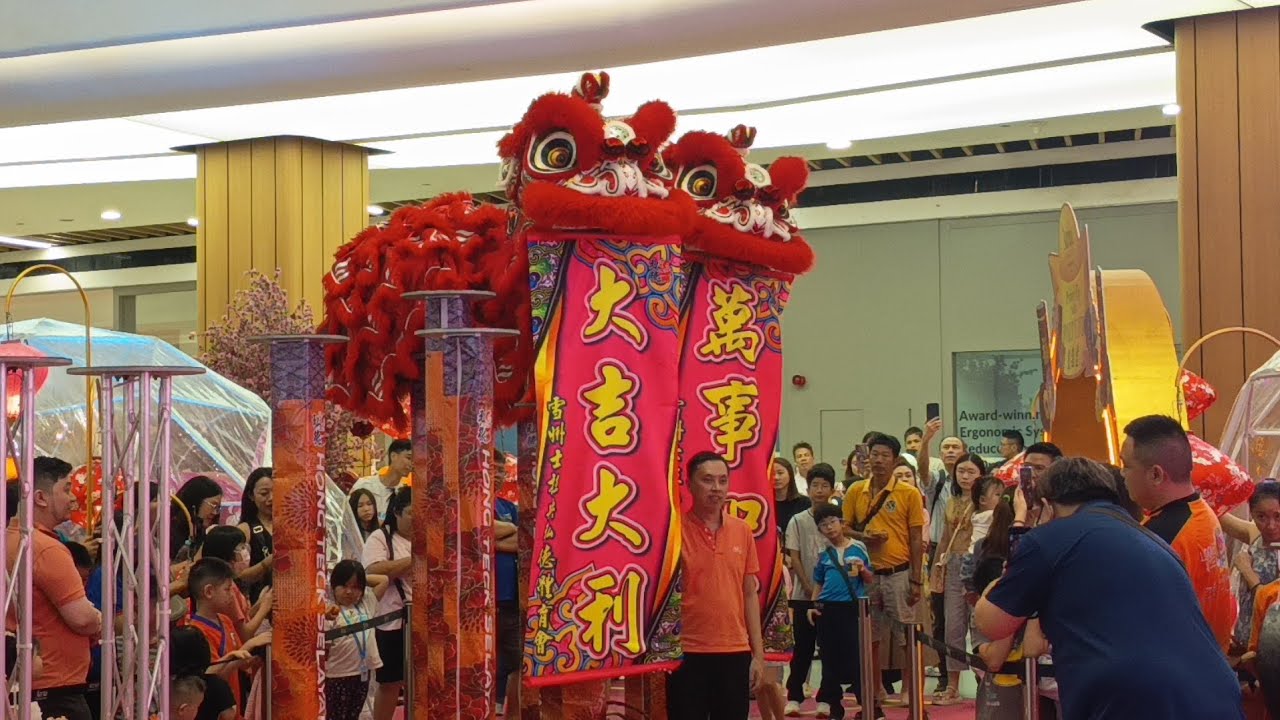 15 February 2026 - Selayang Hong Teck Acrobatic Lion Dance @Atria Mall
