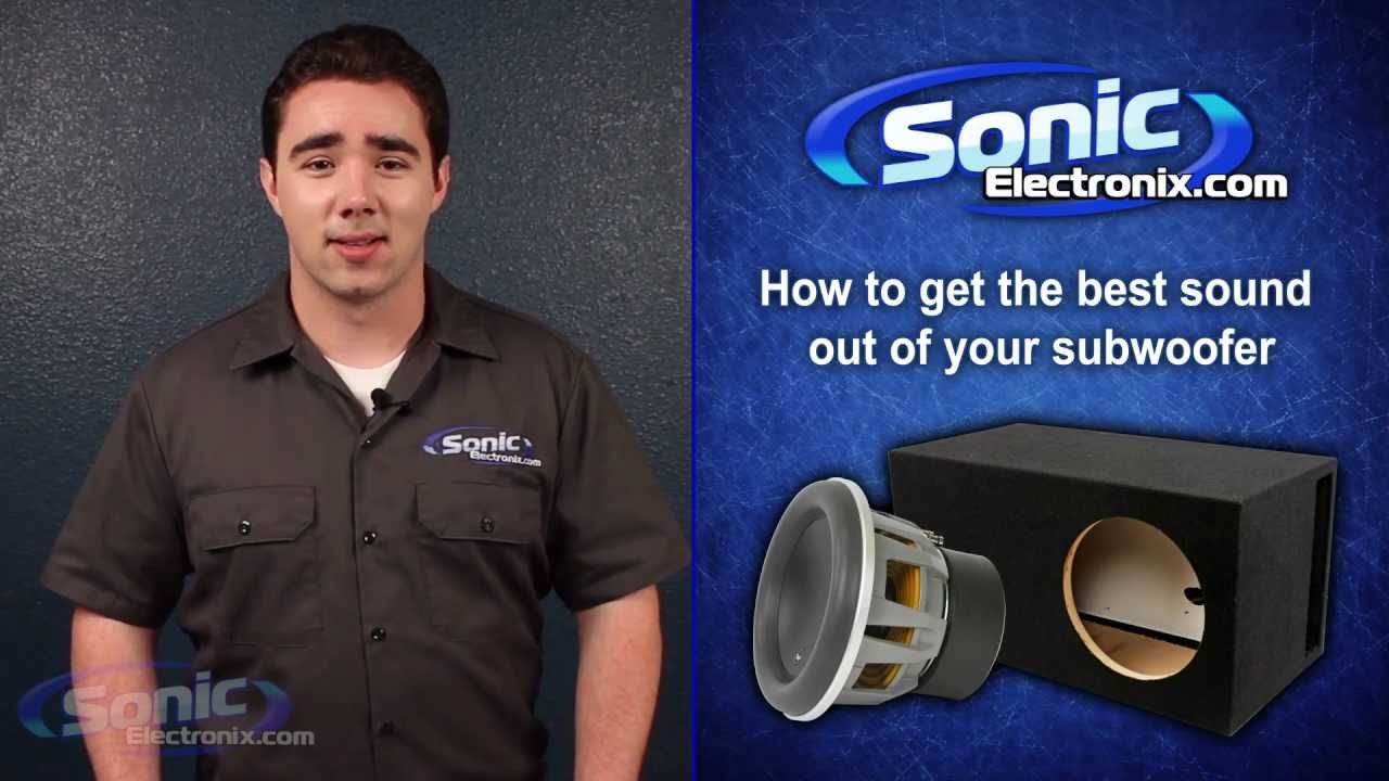 How to get the BEST bass from your Car Subwoofer