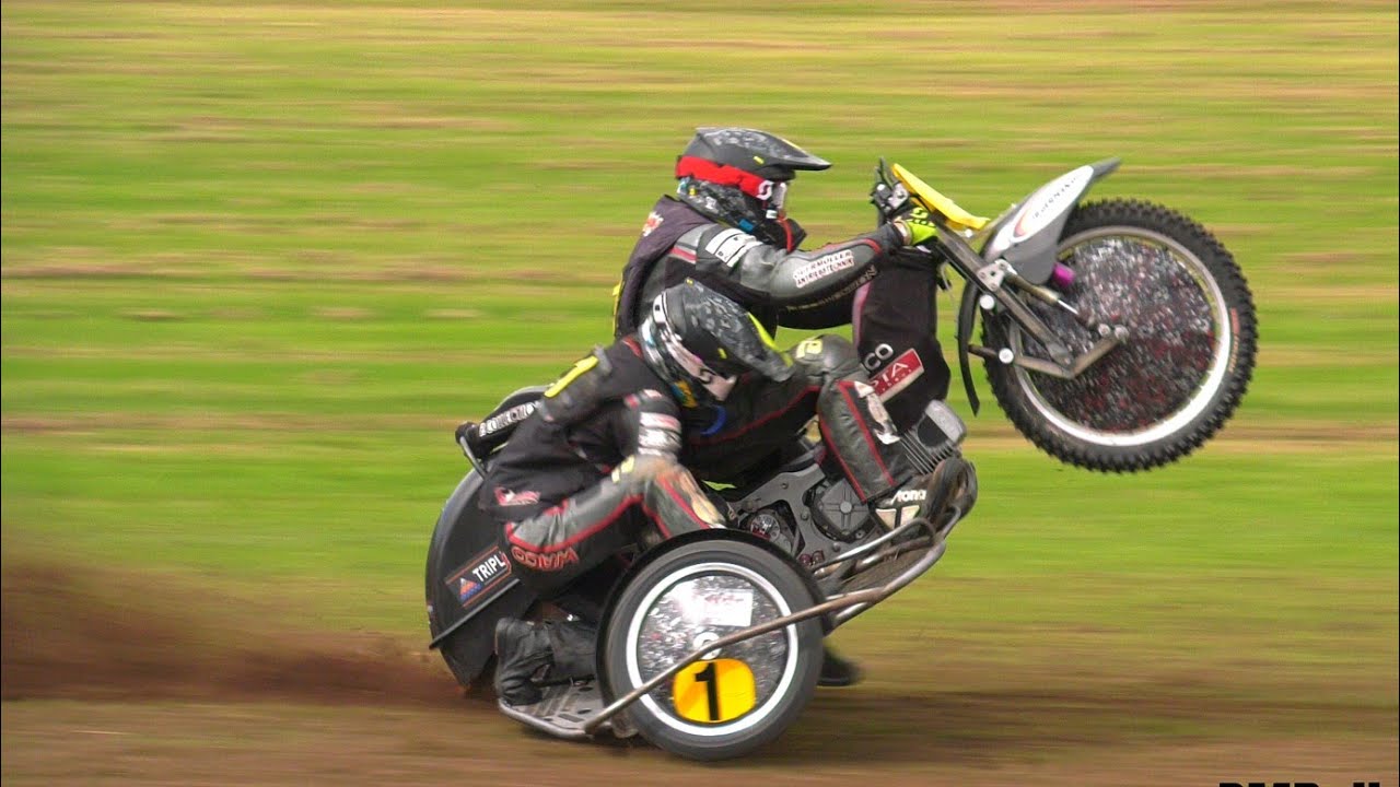 Flutlichtrennen Bad Hersfeld | Grasstrack European Sidecar Final 2023 [HD]