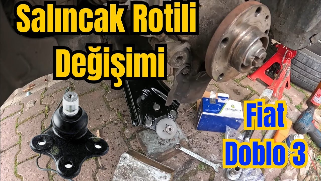 Fiat Doblo 3 Salıncak Rotil Değişimi | Slıncak İçin Tanpon Sökmeyin‼️Balata Değişmi