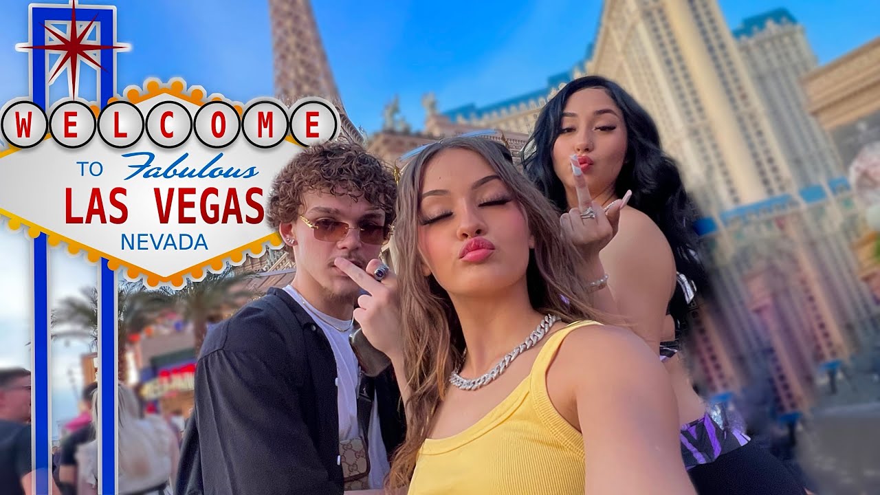 SNEAKING OUT/RUNNING AWAY TO LAS VEGAS VLOG DAY 1! 16 & Living Alone!!