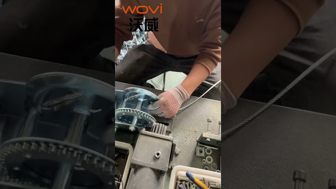 Hand winch wire rope assembly, winch manufacturer, support customization #hand #winch #puller