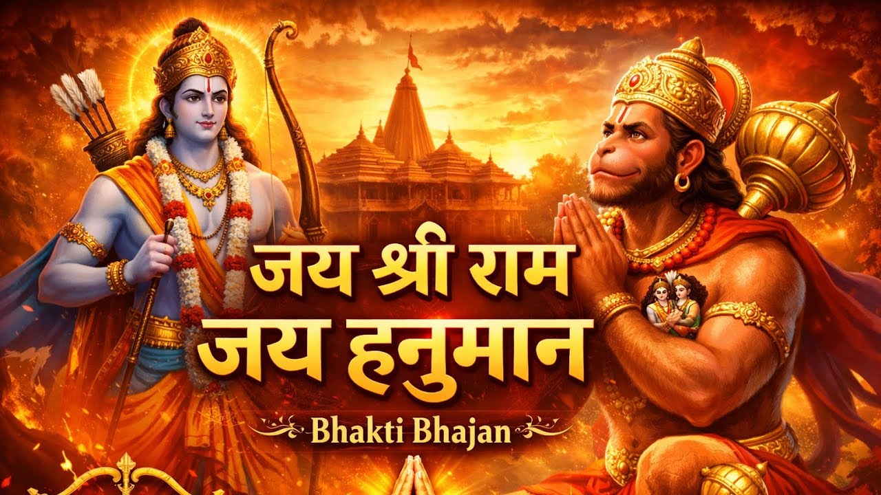 जय श्री राम 🙏 जय हनुमान | Powerful Ram Hanuman Bhajan | Jai Shri Ram Jai Hanuman Bhakti Song