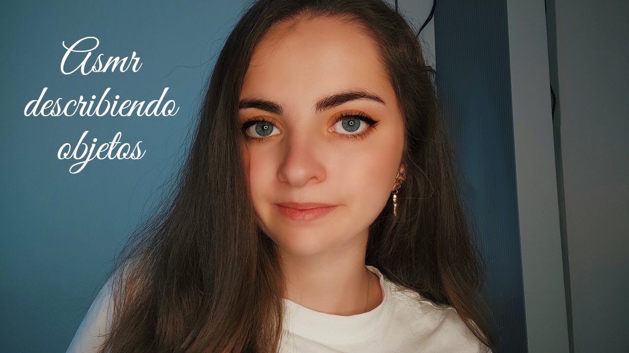 ASMR describiendo objetos mientras mis vecinos se pelean con lluvia de fondo