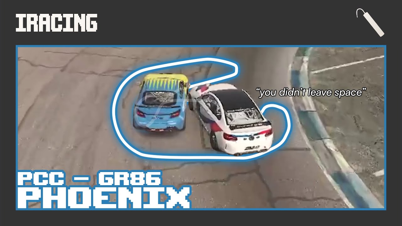 this track is insane | iracing pcc (gr86) at phoenix