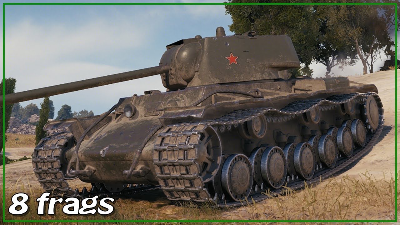 KV-1 • 8 frags • 4.3k dmg • WoT