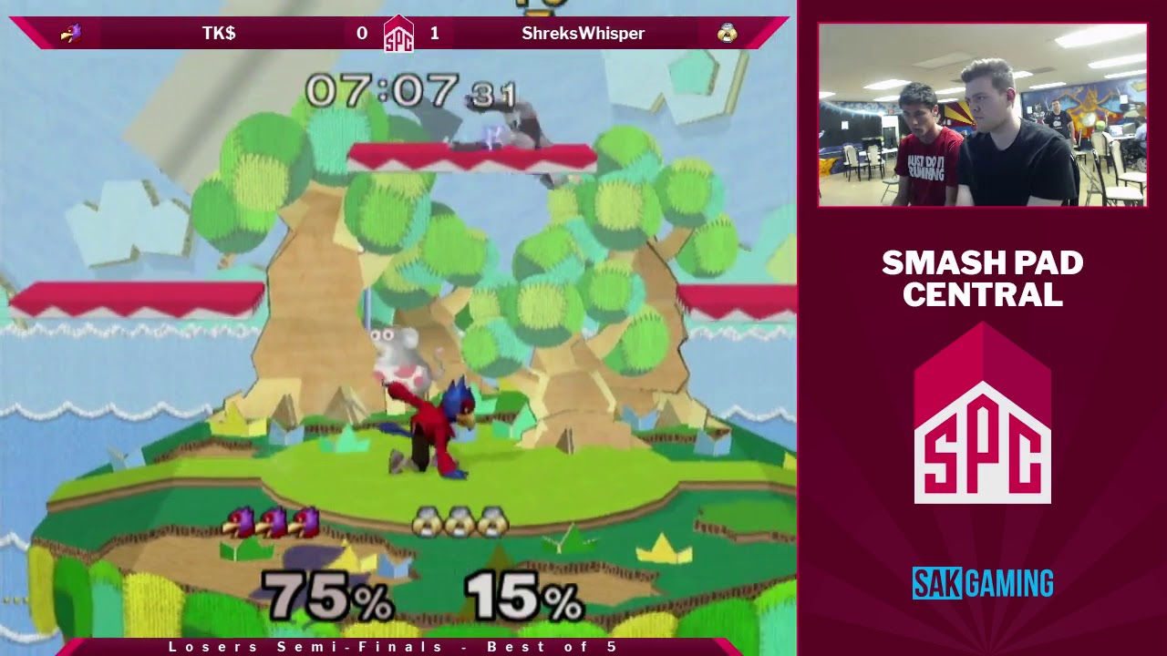 SPC70 Losers Semis - TK$ (Falco) vs ShreksWhisper (Sheik)