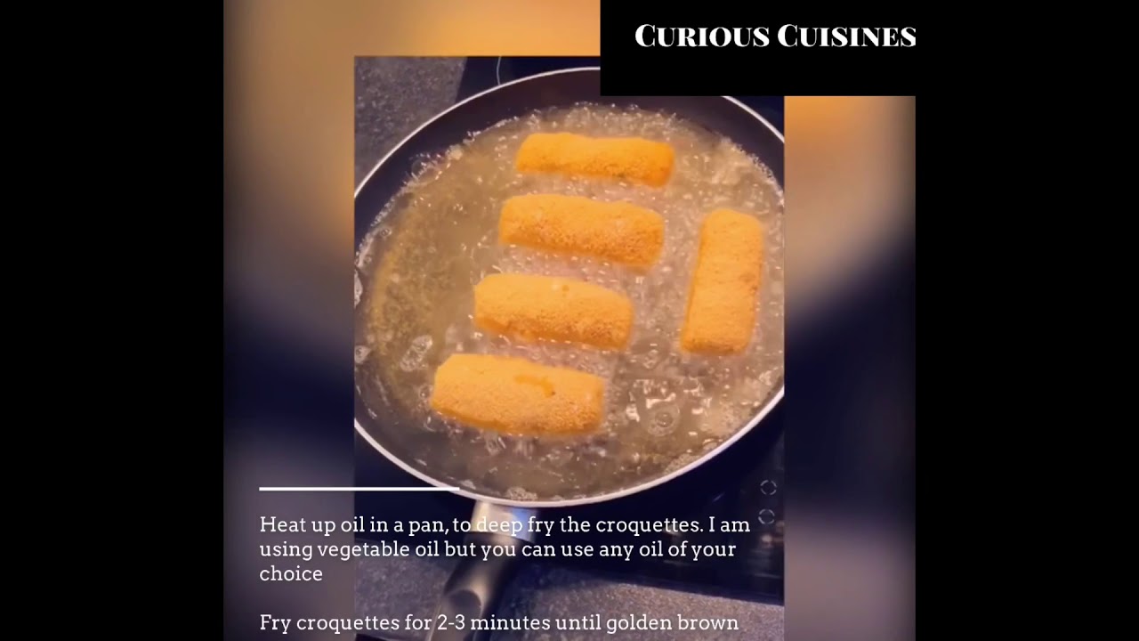 Today’s recipe is Goat Cheese Croquettes