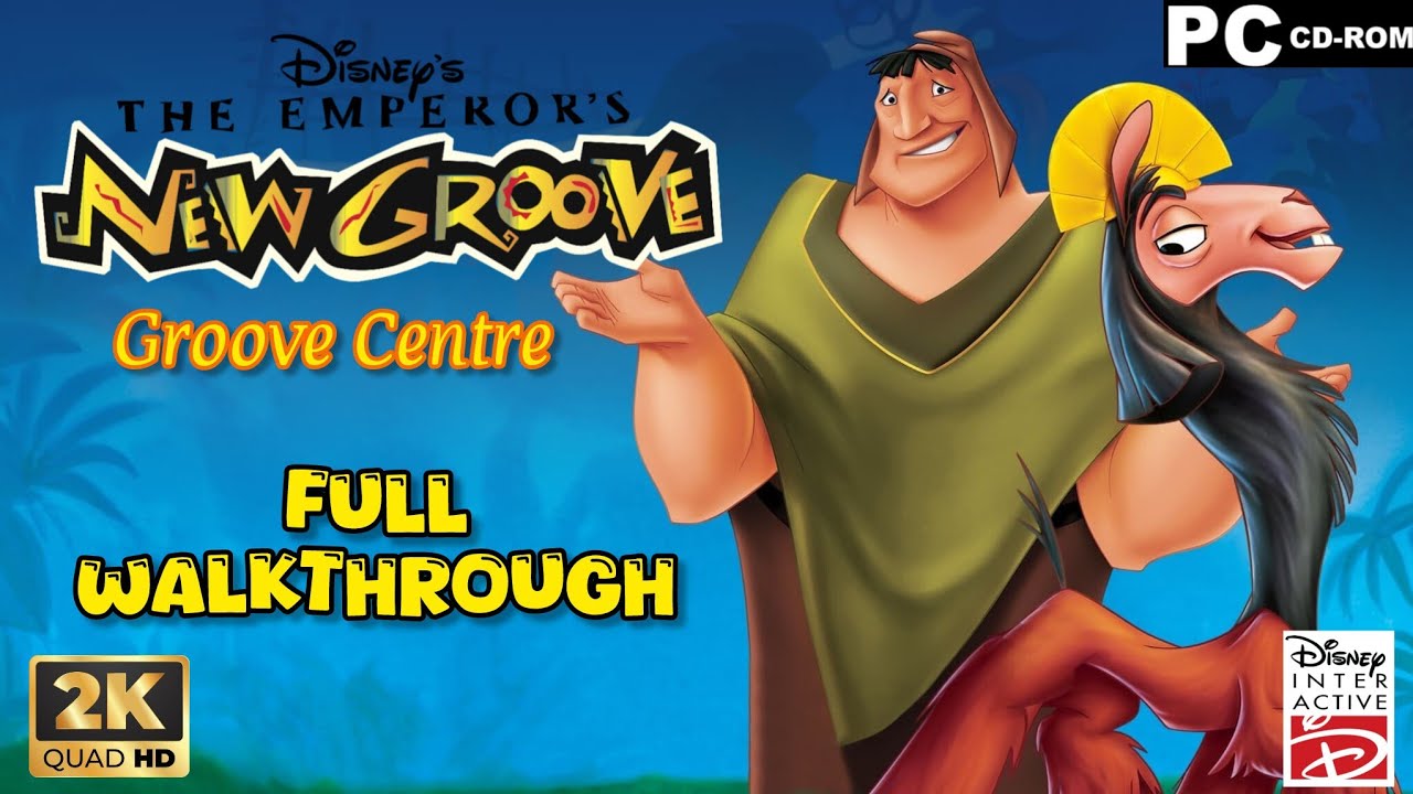 Игра Disney's The Emperor's New Groove: Groove Centre (2000) на ПК: геймплей в разрешении 2K и 60...