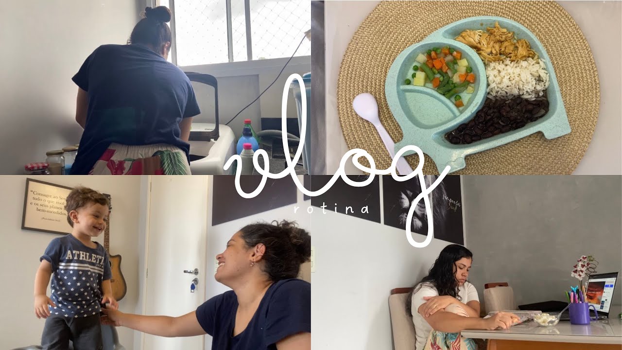vlog: problema na máquina de lavar, almoço rápido, rotina com meu bebê, devocional e trabalho