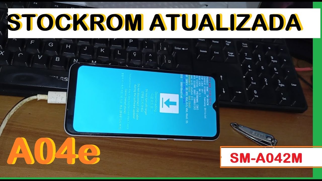 Recuperar A04e SM-A042M - Baixar Rom Samsung A04e Atualizada 100% Funcional