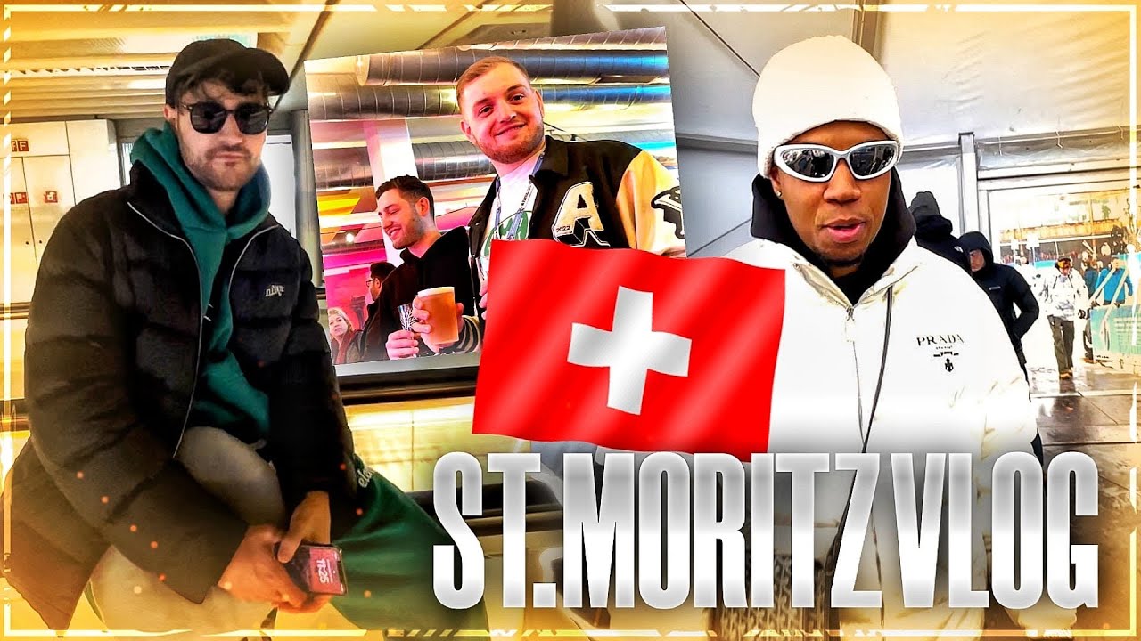 ELIGELLA WINTERGAMES IN ST. MORITZ!😍❄️ Anreise & mehr mit Eli, Melina & den anderen Bres😂 VLOG #148