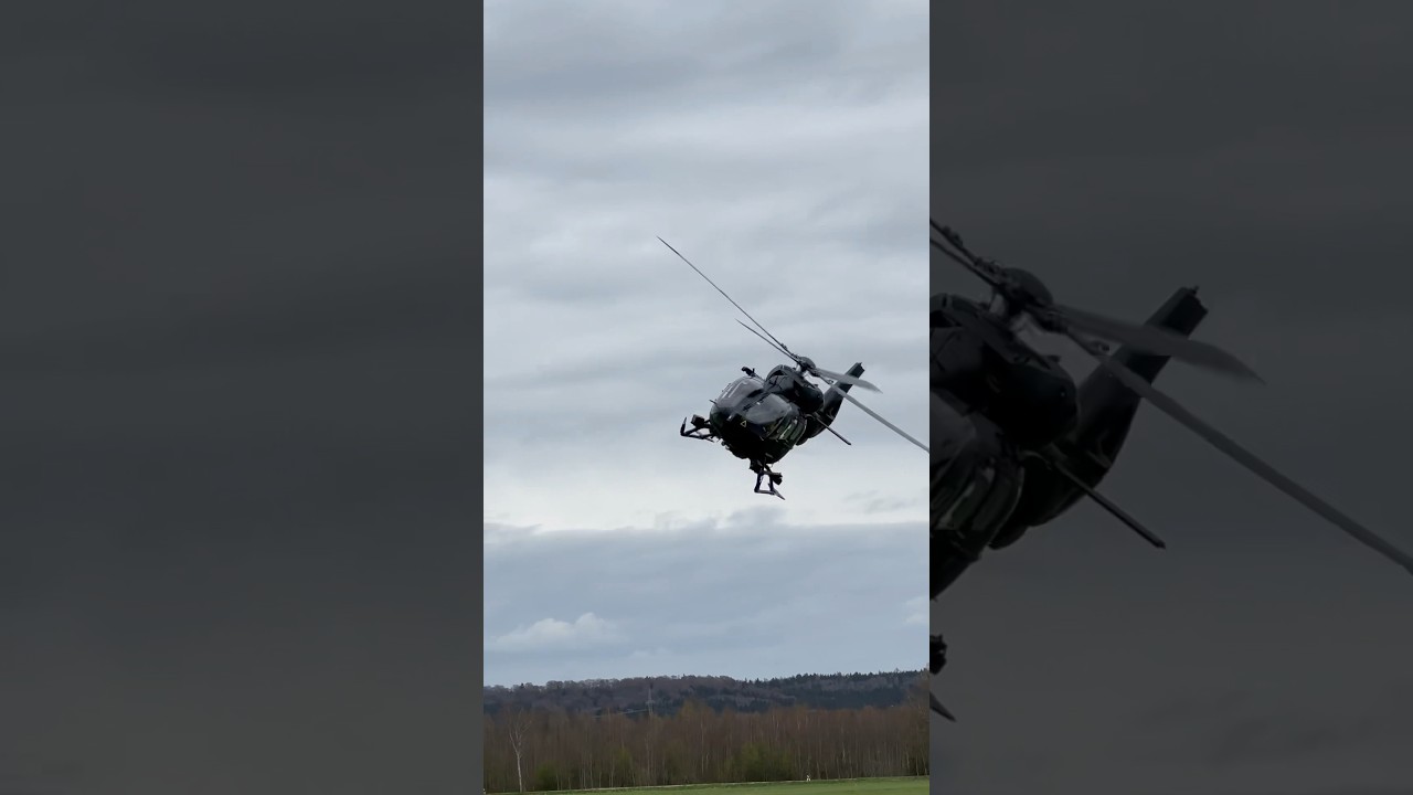The German Air Force (Bundeswehr) H145M Light Utility Helicopter Special Operations Forces (LUH SOF)