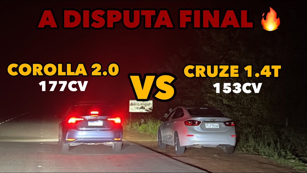 COROLLA 2.0 177CV VS CRUZE 1.4 TURBO