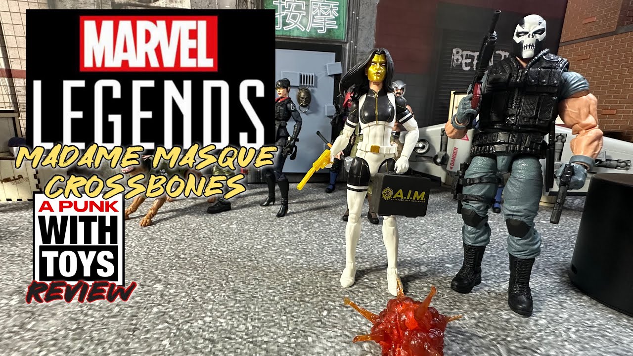 Marvel Legends Madame Masque & Crossbones Review
