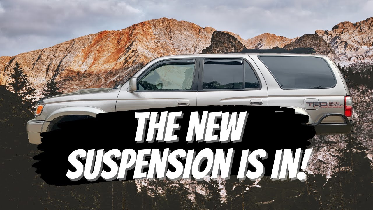 2002 3rd Gen Toyota 4Runner Lift Kits Suspension - Eibach Pro Truck Installation