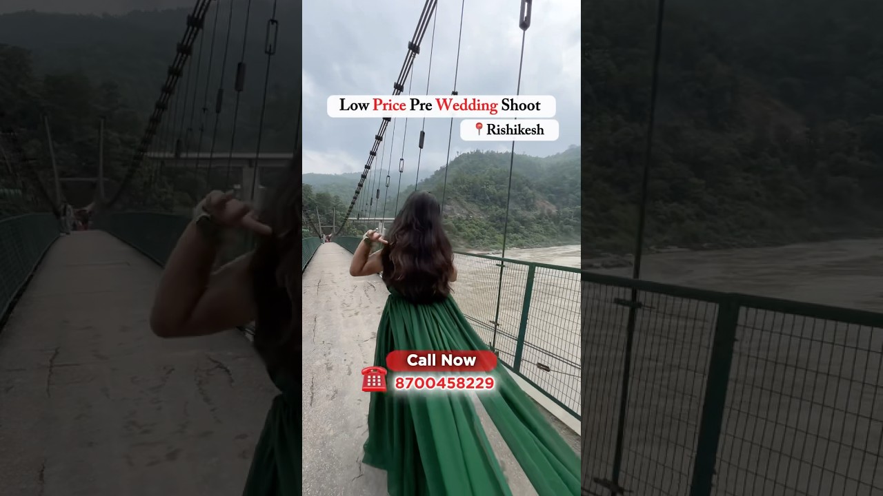 Low Budget Pre Wedding Shoot in Rishikesh