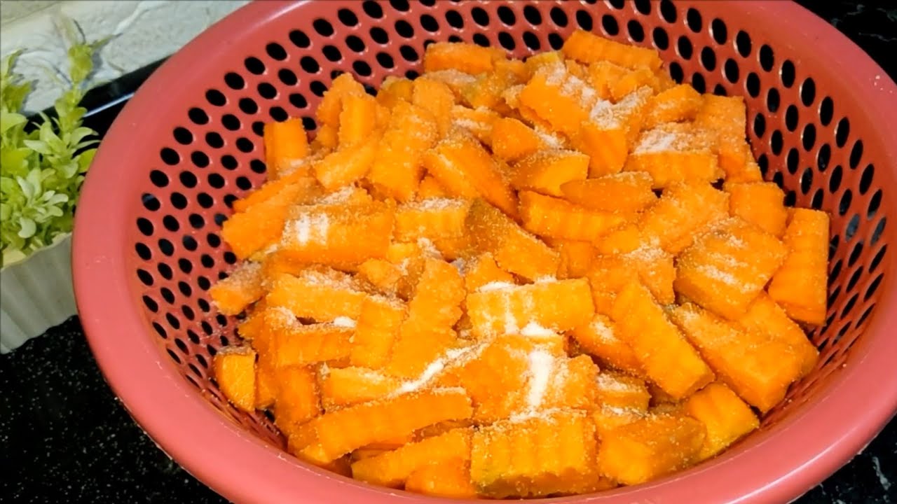 مقرمش لأخر قطعه زي محلات الطرشي‼️مخلل الجزر زي الجاهز 🥕🥕
