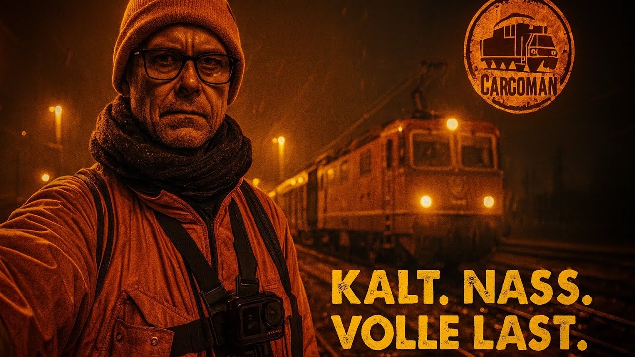 Regennacht in Basel RB 🌧️ | CargoMan im Nachtdienst