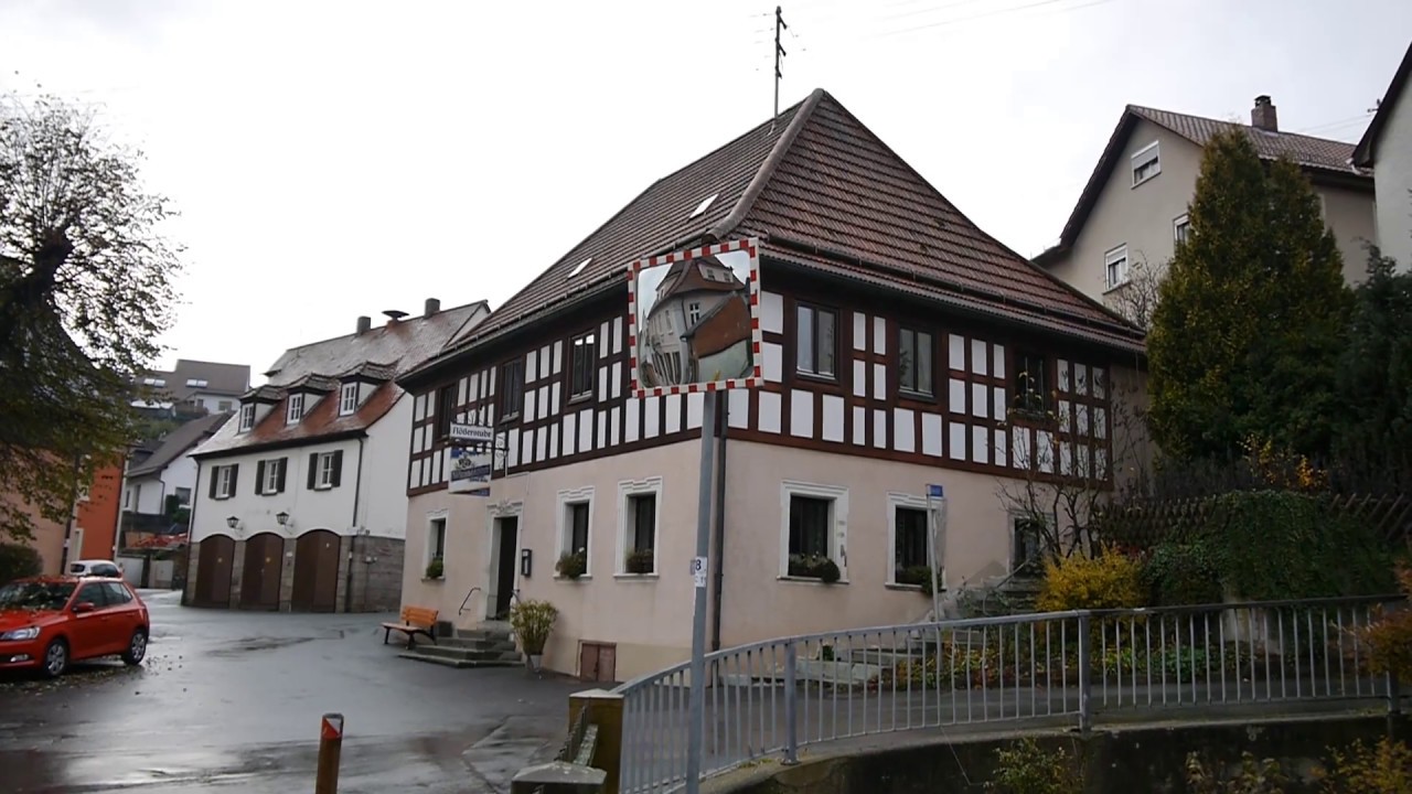D: Unterrodach. Markt Marktrodach. Oberfranken. Eindr&uuml;cke aus der Ortsmitte. November 2019