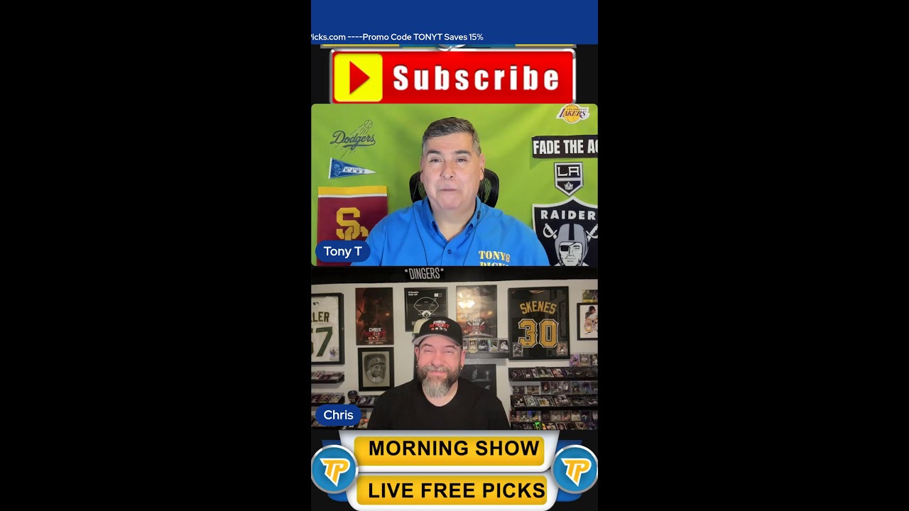 Live NBA NCAAB NHL Picks Tonys Picks Morning Show 3-4-2026 📱