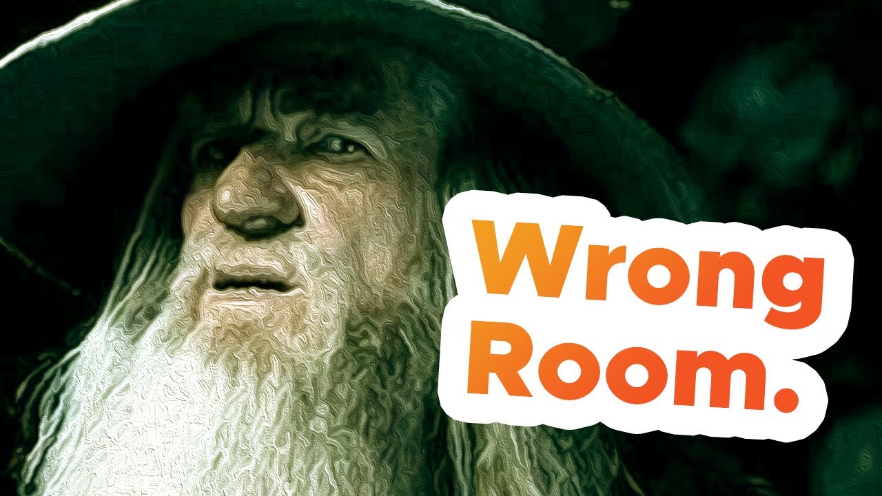 This is the WRONG ROOM moments / compilation