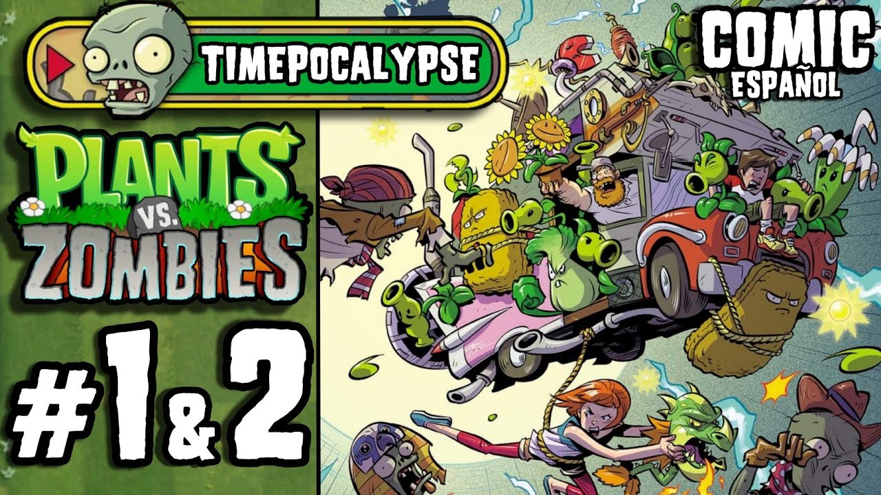 HORA DE VIAJAR EN EL TIEMPO 💥|Plants vs. Zombies: TIMEPOCALYPSE ⏳⏰| CÓMIC Review PT1 Y PT2
