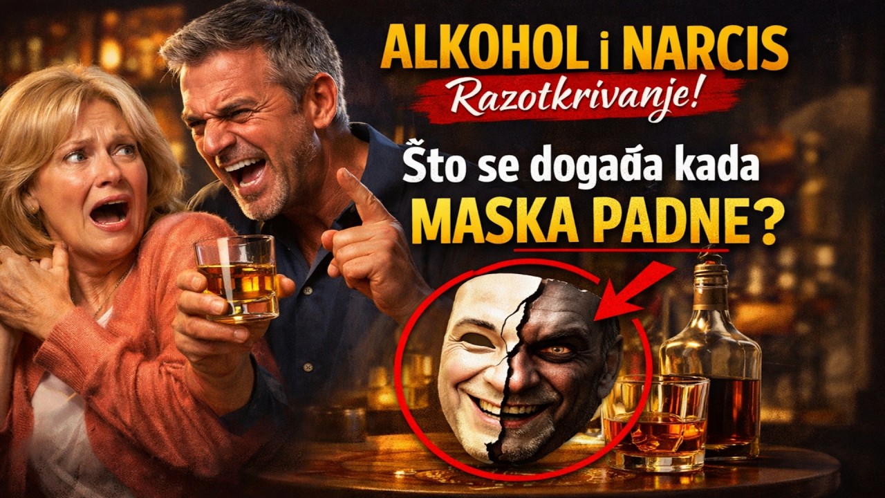 ALKOHOL I NARCIS: Razotkrivanje. Što se događa kada maska padne.