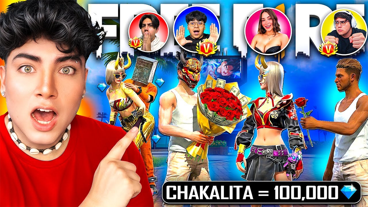 el que CONSIGA DUA PRIMERO se LLEVA 100,000 DIAMATES💎😱💀