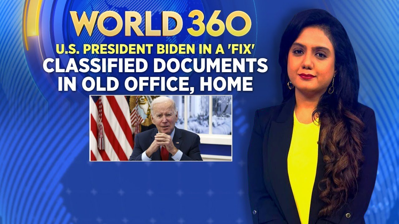 USA News | Joe Biden News | U.S, President Biden In A 'Fix' Classified Documents In Old Office,Home