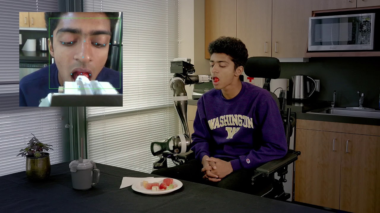Autonomous Robot Feeding with Assistive Dexterous Arm (ADA)