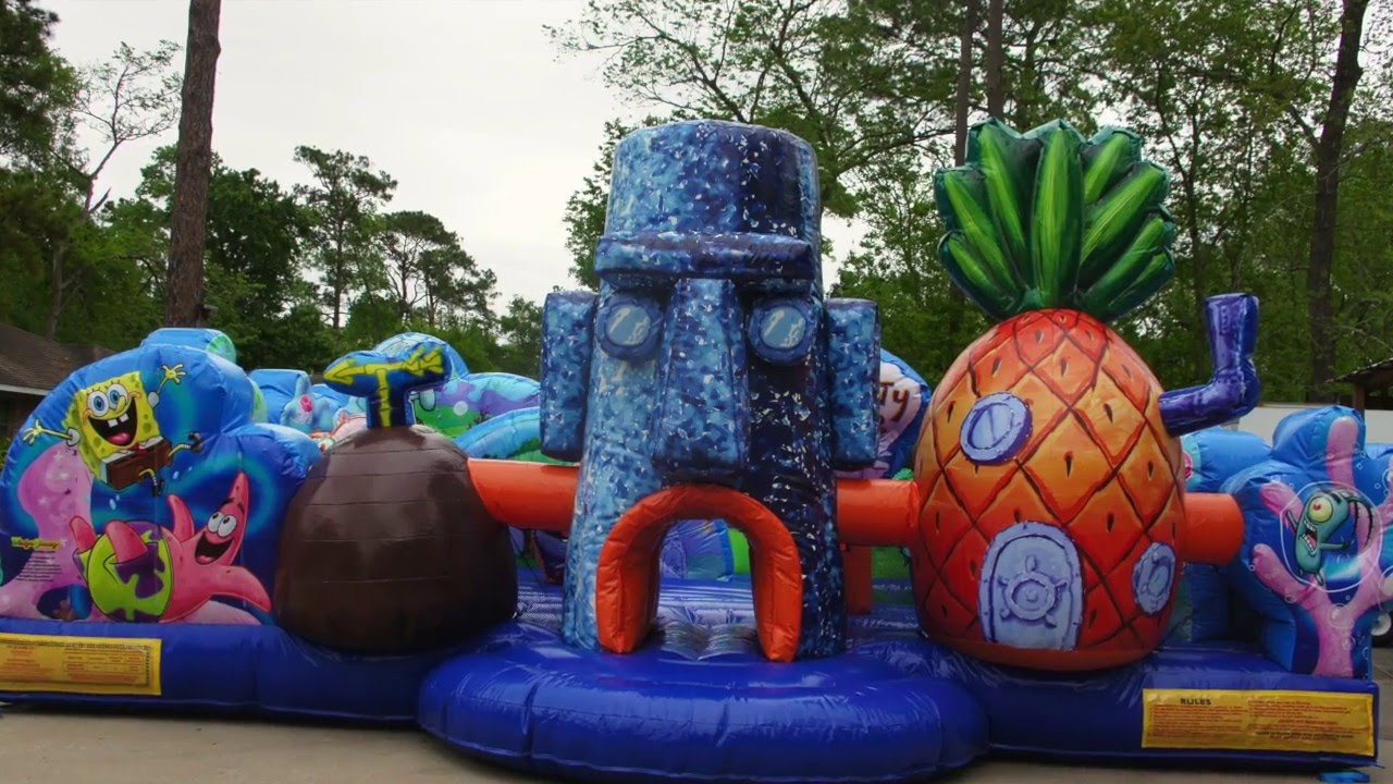 Spongebob Toddler Bounce House | Sky High Party Rentals