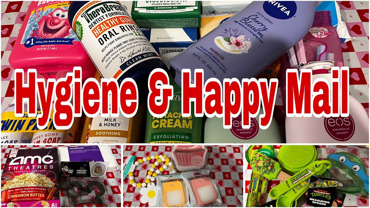 Walmart Hygiene Haul and Happy Mail