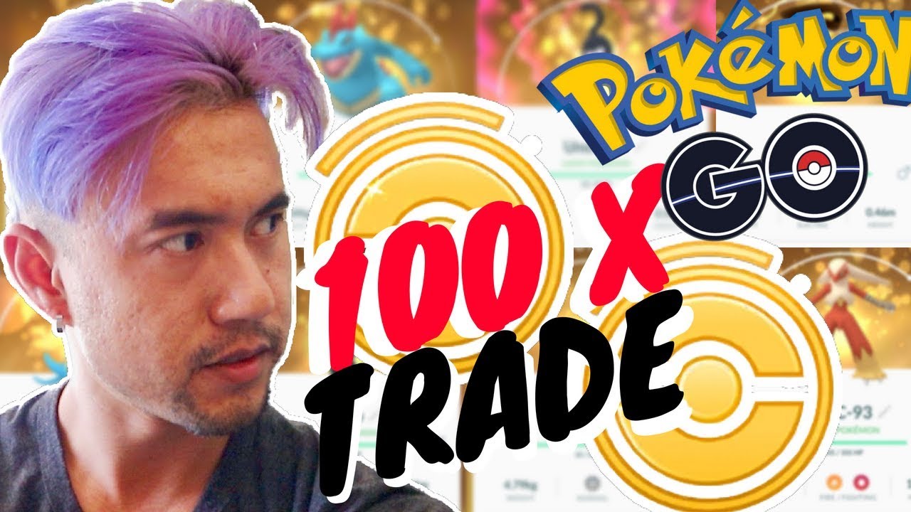 LUCKY POKÉMON GO 100 TRADE! WORLD RECORD (2018)