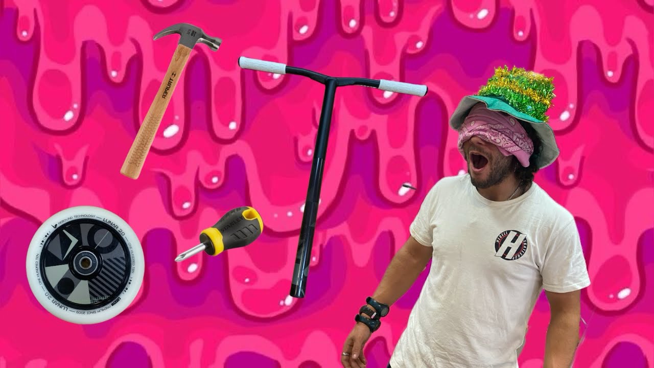 CONSTRUYENDO SCOOTERS CON LOS OJOS CERRADOS!!!