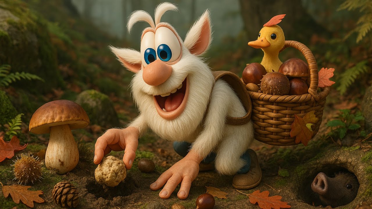 Caccia ai tesori del bosco 🍄‍🟫 Booba - Cartone animato per bambini