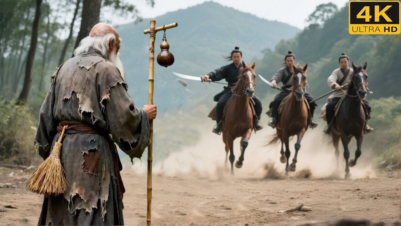 Lão ăn mày bị coi thường, hóa ra lại là Thần Kiếm võ lâm ẩn mình, võ công vô song | Phim 4K Mới 2026
