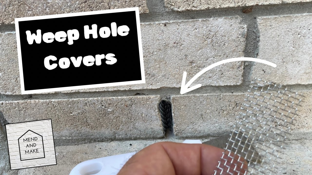 Weep Hole Covers