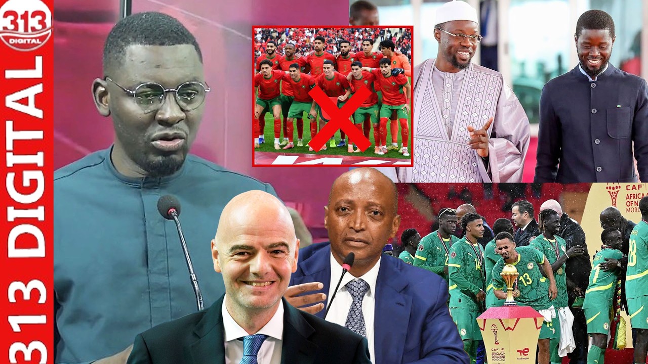 🔴Sénégal devant le tribunal arbitral du sports- Pr Diomaye dénonce- Motsepe et la CAF.....