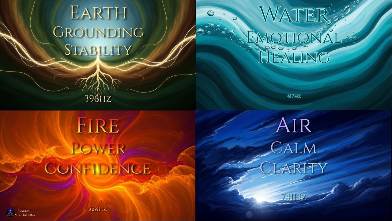 4 Elements Meditation | Earth, Water, Fire & Air for Balance and Harmony 🙏