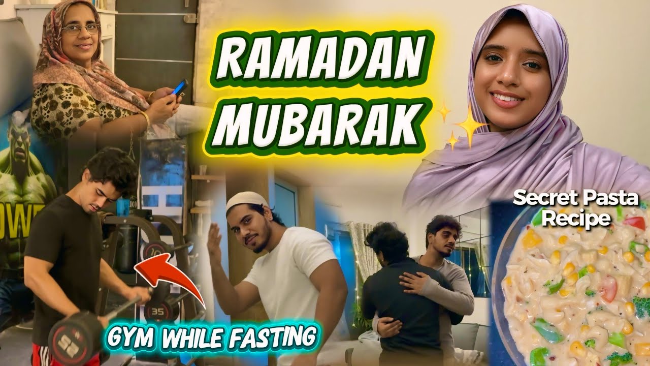 First day of RAMADAN 🌙| GYM While fasting 🏋️‍♀️| Food Vlog | Daily Vlog 