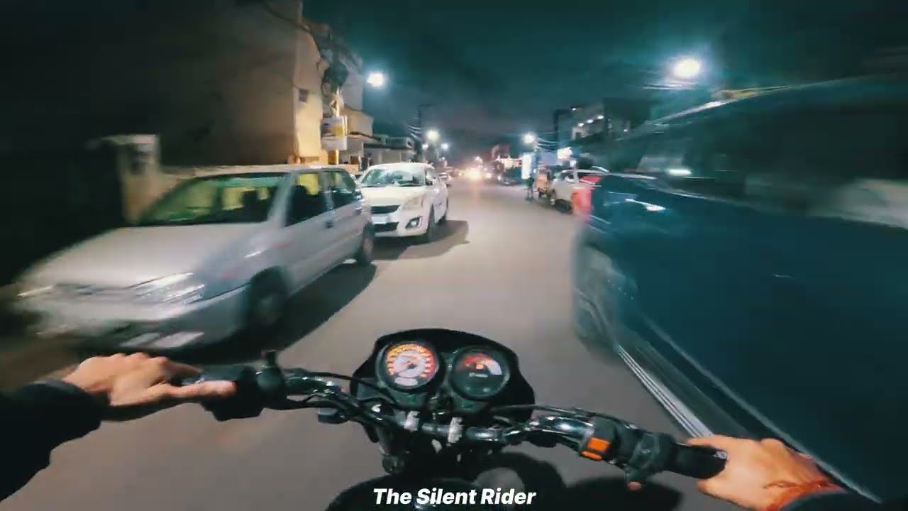 Pov: You are Riding Splendor in Crazy Traffic in Enening 