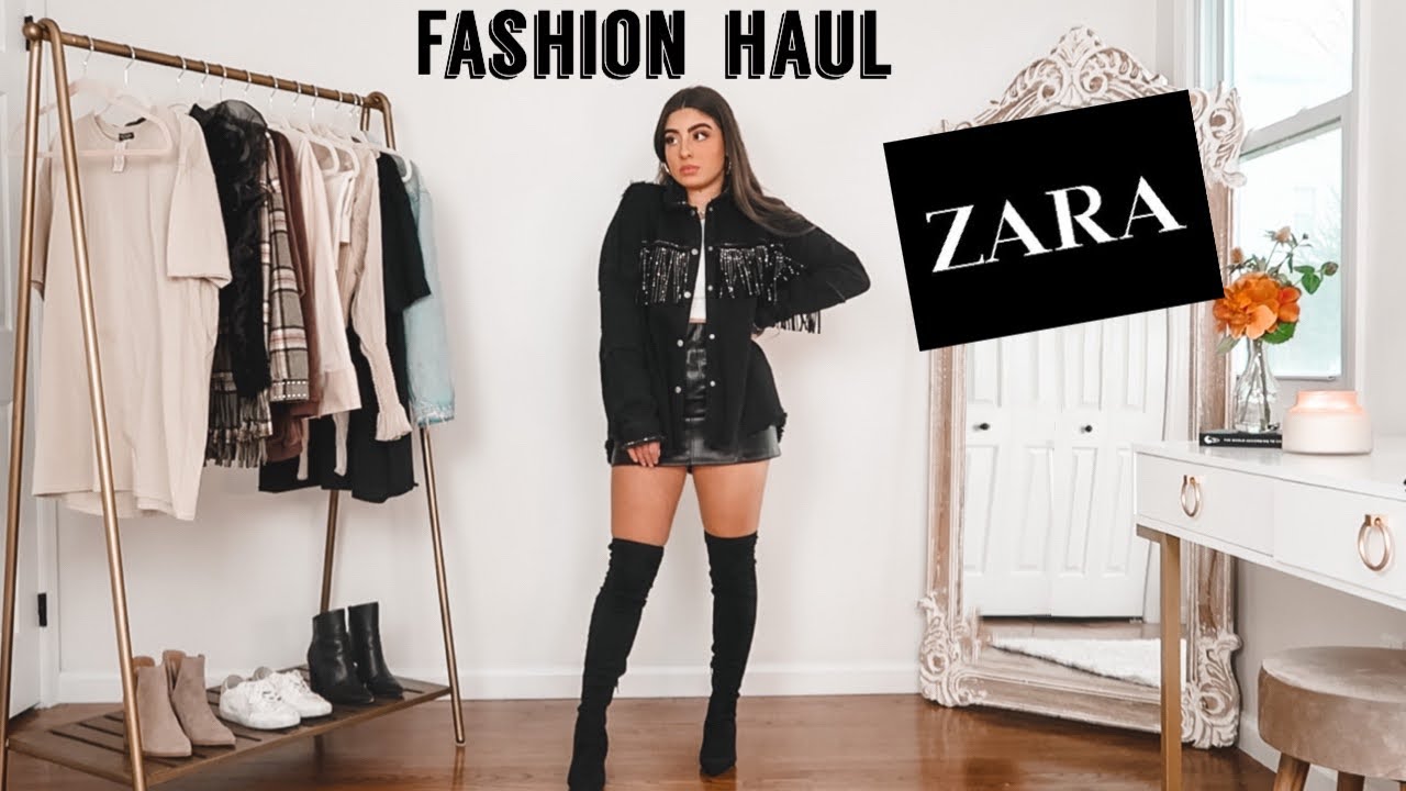 ZARA FASHION HAUL *new in* pieces | FALL and WINTER *TRY ON* clothing haul 2020 | GINA MARIE
