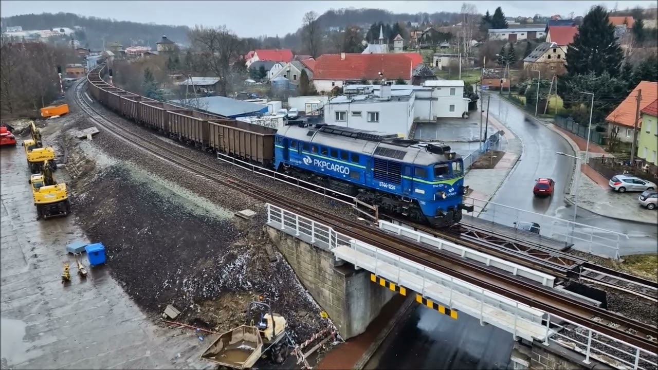 Pociągi w Kłodzku Marzec 2023r.