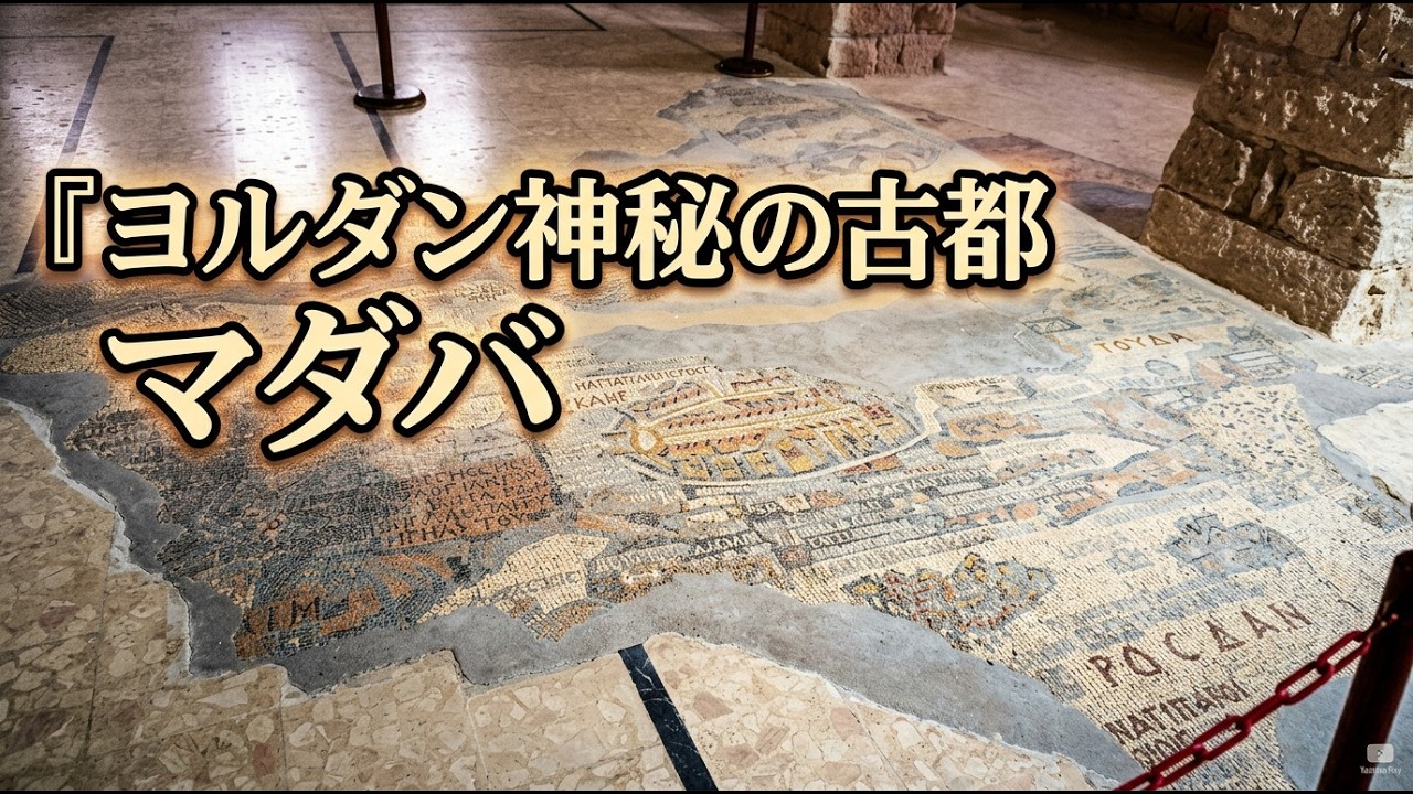 【ヨルダン中部】　モザイクシティ　マダバ