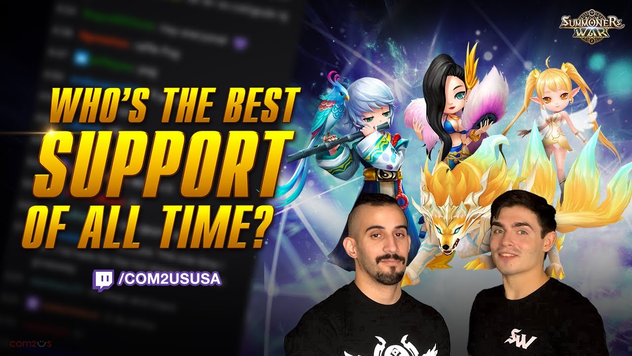 The Top 10 Support Monsters Decided by Chat!
